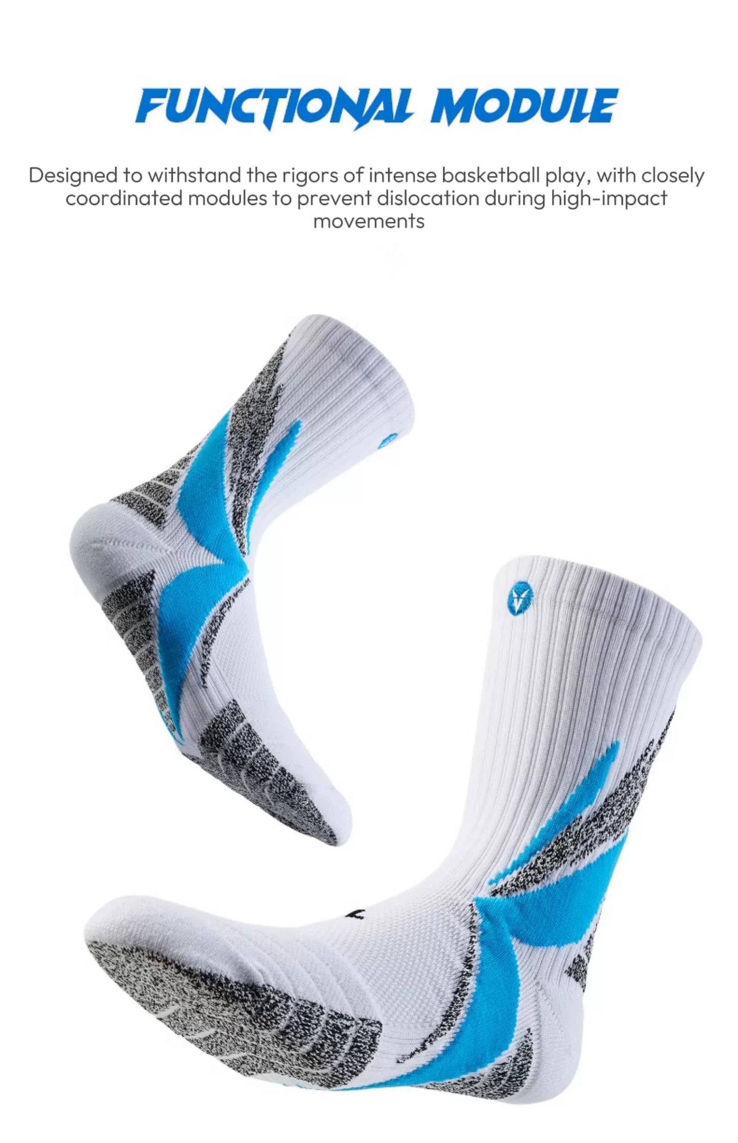 Veidoorn 'Refinement' Professional Basketball Socks