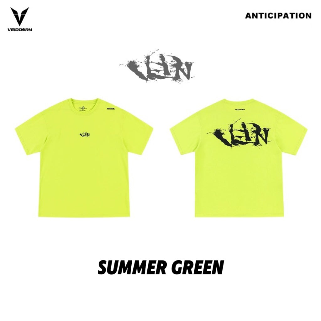 Veidoorn Short-Sleeved T-Shirt Men Women Loose Fit Breathable Round Neck T-Shirt Cotton Tee