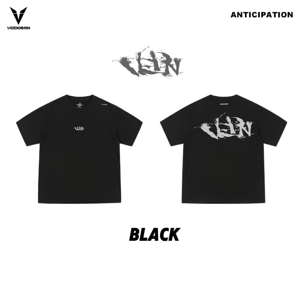 Veidoorn Short-Sleeved T-Shirt Men Women Loose Fit Breathable Round Neck T-Shirt Cotton Tee