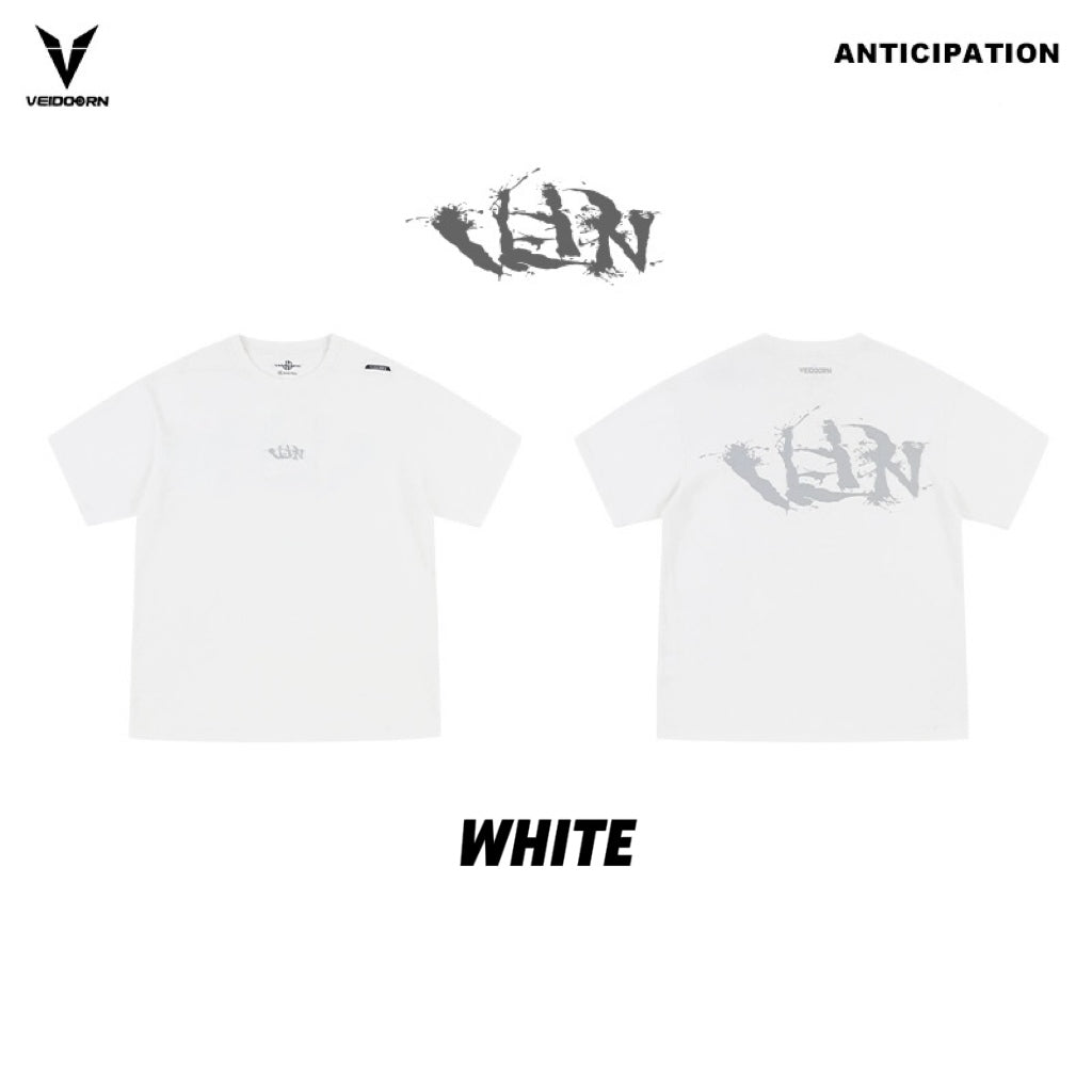 Veidoorn Short-Sleeved T-Shirt Men Women Loose Fit Breathable Round Neck T-Shirt Cotton Tee