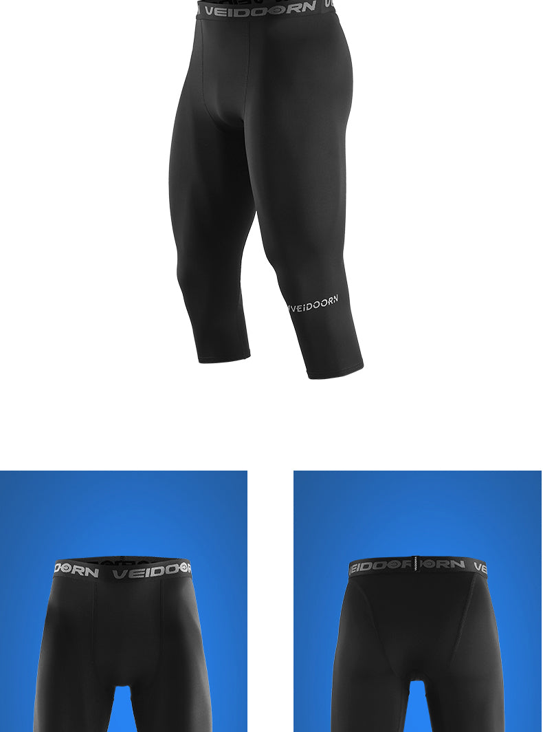 Veidoorn Breathable Training Compression Pants