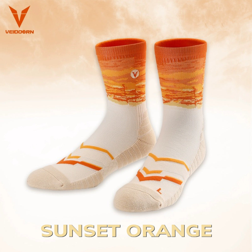 Veidoorn 'Sunset' Basketball Sports Socks