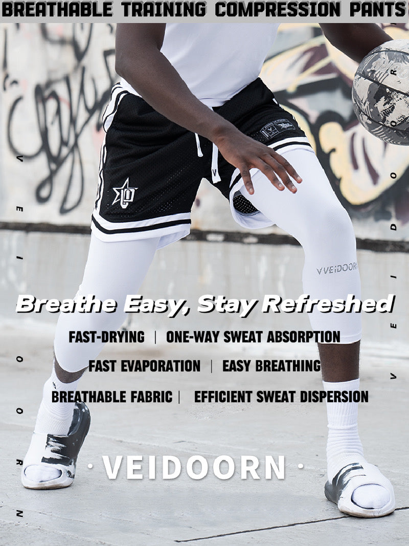 Veidoorn Breathable Training Compression Pants