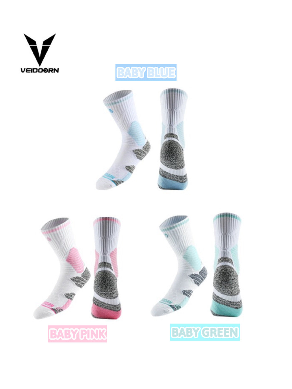 Veidoorn 'Fighter' Professional Basketball Socks