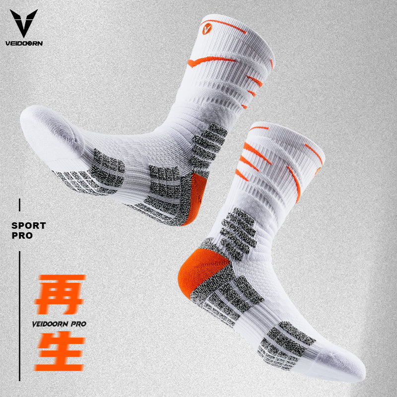 Veidoorn 'Reborn' Professional Basketball Socks With Extra Protection