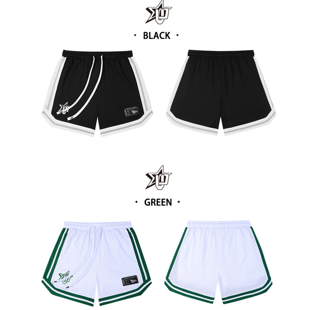 Veidoorn Sports Shorts Men Gym Basketball Running Quick Dry Fitness Shorts with Breathable Material